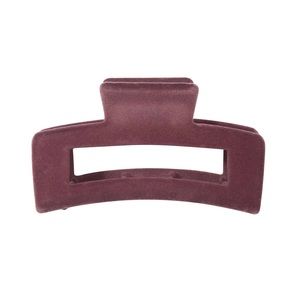 LC Lauren Conrad | Purple/Plum Velvet Rectangular Claw Clip NEW WITH TAGS! NWT!